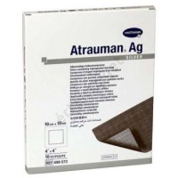 Atrauman Ag steril sebfedőlap 10x10 (10db/csomag)